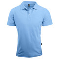 Sky Blue | Plain Mens Easy Care Poly/Cotton Polo Sky Blue | Plain Mens Easy Care Poly/Cotton Polo
