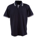 Navy+White | Discount Quick dry Contrast Trim Polo Shirts Navy+White | Discount Quick dry Contrast Trim Polo Shirts
