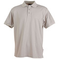 Silver Grey | True Dry Plain Mens Pique Short Sleeve Polo Silver Grey | True Dry Plain Mens Pique Short Sleeve Polo