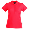 Red | TrueDry Ladies Plain Short Sleeve Polo