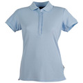 Sky Blue | Bulk Buy Quick Dry Ladies Plain Polo Shirts