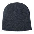 Navy Marl | Plain Acrylic Slouch Beanies Online