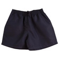 Navy March Kids Microfibre Water Repellent Sports Shorts, a quick-dry athletic short ideal for school sports, swimming, or general active uniform wear.