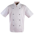 White | Bulk Discount Short Sleeve Chef Jackets Online