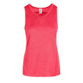 Red Marl | Shop Womens CoolDry Sports Singlet | Stitching Detail
