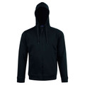 Black | Bulk Discount Mens Wind & Cold Proof Fleece Hoody Jacket