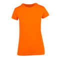 Orange | Bulk Discount Ladies Modern Fit Cotton T-shirts Orange | Bulk Discount Ladies Modern Fit Cotton T-shirts