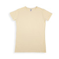 Natural | Plain Ladies Modern Fit Cotton T-shirts Online Natural | Plain Ladies Modern Fit Cotton T-shirts Online