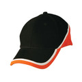Black.White.Orange | Shop Tri-Colour Brushed Cotton Cap