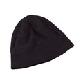 Black | Bulk Buy Plain Polar Fleece Beanie