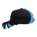 Bulk Buy Contrast Tri Colours Cotton Baseball Caps
