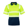 Unisex Truedry Segmented Short Sleeve Safety Polo
