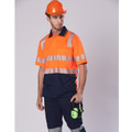 Unisex Truedry Segmented Short Sleeve Safety Polo