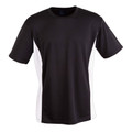 Black+White | CoolDry Mesh Contrast Teamwear Tshirts