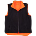 Mens HI-VIS Two Tone Reversible Vest with 3M Tapes