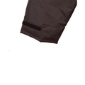 Charcoal grey hi-vis jacket sleeve detail showing reflective tape stripe and elastic cuff