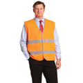 Unisex HI-VIS Safety Vest With Reflective Tapes