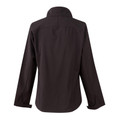 REWIND Ladies Lightweight Softshell Fleece Sports Jacket, a breathable and water-resistant women's zip-up jacket featuring a soft fleece lining and modern tailored fit for outdoor activities.
