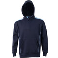 Navy+Sky Cosmic Kids Contrast Fleece Hoodie Jumper, a warm pullover sweatshirt with contrasting hood and drawstrings, ideal for school or casual wear.