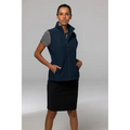 Selwyn Ladies 2 Layer Performance Softshell Vest, a lightweight, wind-resistant, and water-repellent waistcoat suitable for corporate or outdoor use.