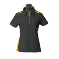 Black+Gold | Ladies Contrast Easy Care Polo Shirt