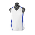 EUREKA | Ladies Contrast Mini-Waffle Sport Singlets