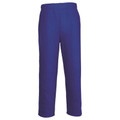 Royal Plain Riley children's fleece track pants with reinforced double-knees for durability, ideal for school uniforms, active play, and sports training.