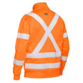 Bisley X Taped Hi Vis 1/4 Pullover  Safety Workwear