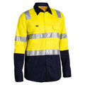 Bisley | Taped Hi Vis Cool Lightweight Shirt | Shoulder Tape Bisley | Taped Hi Vis Cool Lightweight Shirt | Shoulder Tape