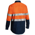 Bisley | Taped Hi Vis Closed Front Cool Lightweight Shirt 