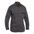 Bisley X Airflow Stretch Ripstop Shirt in Charcoal Grey