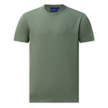 Mens Premium New Tech Cotton Face Tshirt - Mineral Green