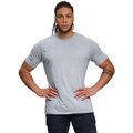 Mens Premium New Tech Cotton Face Tee Grey Marle