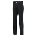 Black MAYOR Ladies Jean Style Flexi Chino Pants, featuring a modern 5-pocket design, high-stretch flexi fabric for all-day comfort, and a professional tailored fit suitable for corporate or hospitality workwear.