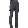 Bisley Womens Flex & Move Stretch Utility Cargo Pants - Charcoal Grey