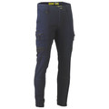 Bisley Flex and Move Stretch Cargo Cuffed Pants - Navy
