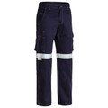  Bisley Taped Cool Vented Lightweight Cargo Pants - Navy