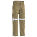  Bisley Taped Cool Vented Lightweight Cargo Pants - Khaki