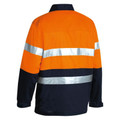Bisley Mens Taped Hi Vis Drill Jacket Bisley Mens Taped Hi Vis Drill Jacket