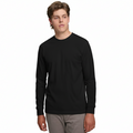 Winning Spirit Stevie Men's Premium Cotton Face Jersey Long Sleeve Tee in black Winning Spirit Stevie Men's Premium Cotton Face Jersey Long Sleeve Tee in black