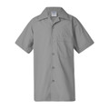 Boys Short Sleeve School Shirts - Grey Boys Short Sleeve School Shirts - Grey