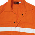 Bisley Indura Ultra Soft Fire Retardant Coverall 3M FR Reflective Tape