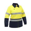 Bisley Womens Tape Hi Vis Drill Jacket