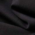 Charcoal grey high-rise legging shorts showing soft knit fabric texture with comfortable waistband detail