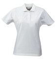 HARVEST Women polo shirts cotton pique White HARVEST Women polo shirts cotton pique White