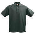 plain Mens polo shirts cotton pique Bottle Green plain Mens polo shirts cotton pique Bottle Green