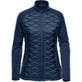 Womens Thermal Shell Insulated Jacket - Indigo
