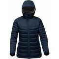 Women's Packable Thermal Jacket - Navy/Graphite