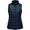 Women's Packable Thermal Vest - Navy/Graphite