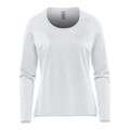 Women's Performance Long Sleeve Tshirt - White